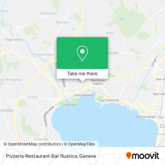 Pizzeria-Restaurant-Bar Rustica map