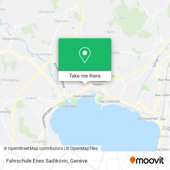 Fahrschule Enes Sadikovic map