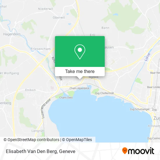 Elisabeth Van Den Berg map