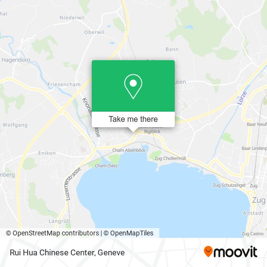Rui Hua Chinese Center map