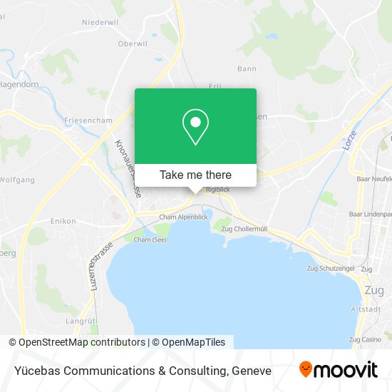 Yücebas Communications & Consulting map