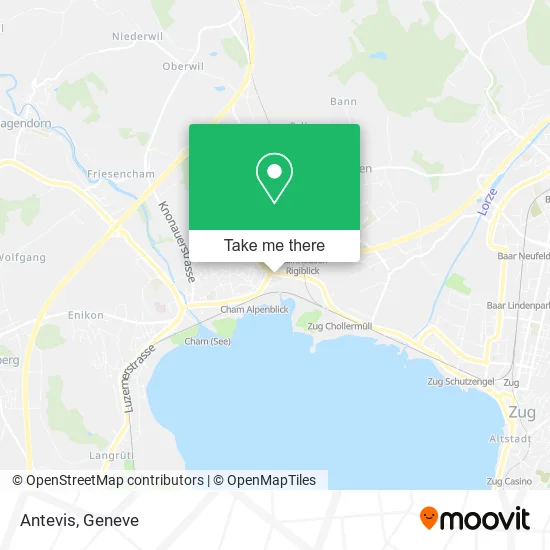 Antevis map