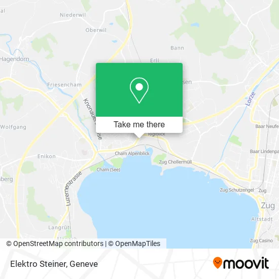 Elektro Steiner map
