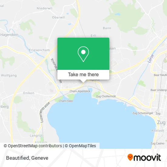 Beautified map