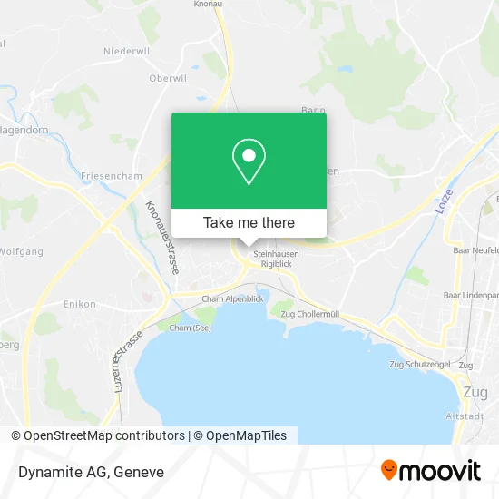 Dynamite AG map