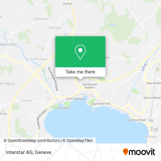 Interstar AG map