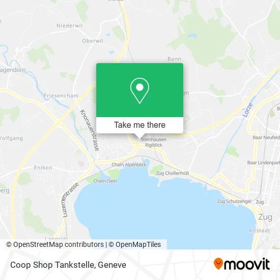 Coop Shop Tankstelle map