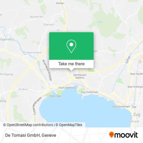 De Tomasi GmbH map