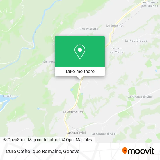 Cure Catholique Romaine map