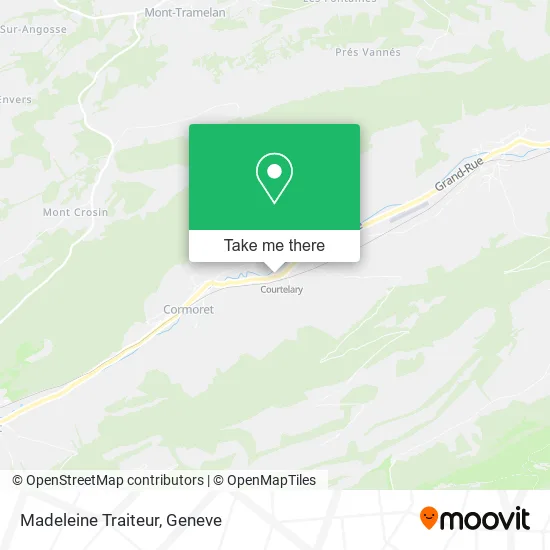 Madeleine Traiteur map