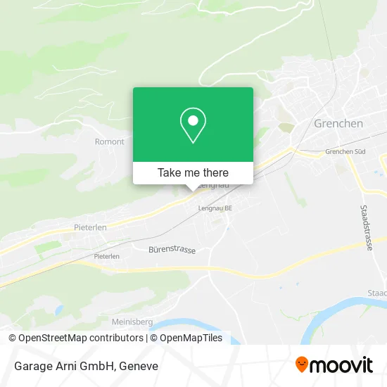 Garage Arni GmbH map