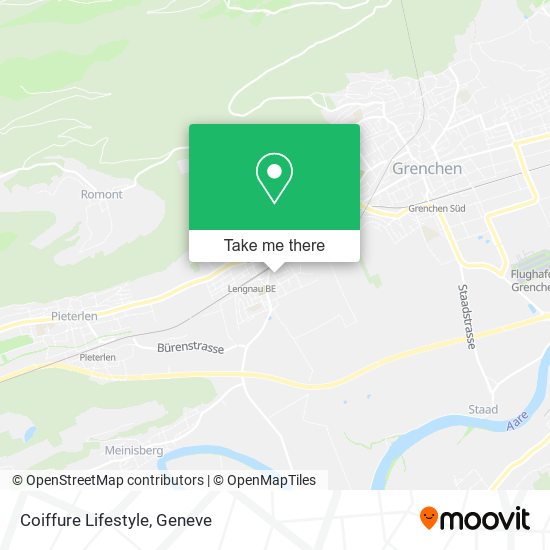 Coiffure Lifestyle map
