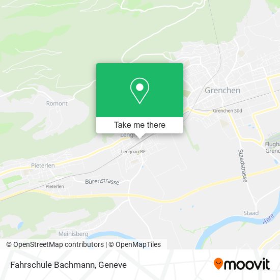 Fahrschule Bachmann map
