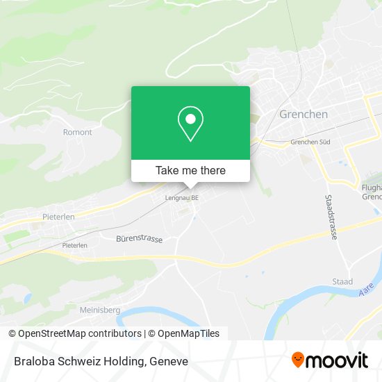 Braloba Schweiz Holding map