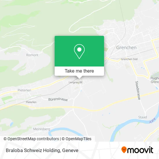 Braloba Schweiz Holding map
