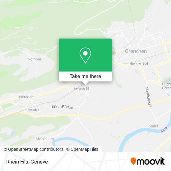 Rhein Fils map