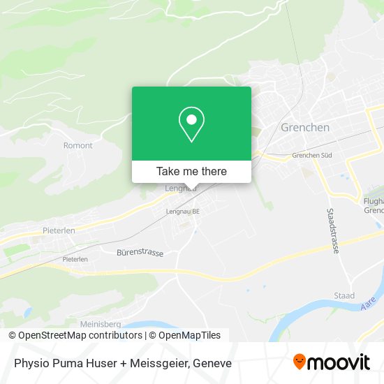 Physio Puma Huser + Meissgeier map