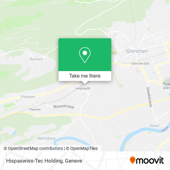 Hispaswiss-Tec Holding map