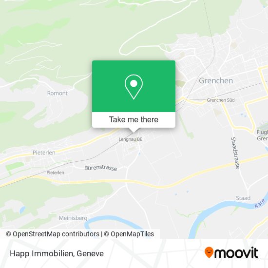 Happ Immobilien map