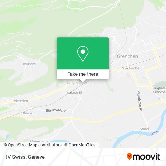 IV Swiss map