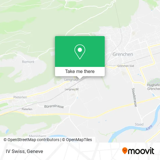 IV Swiss map