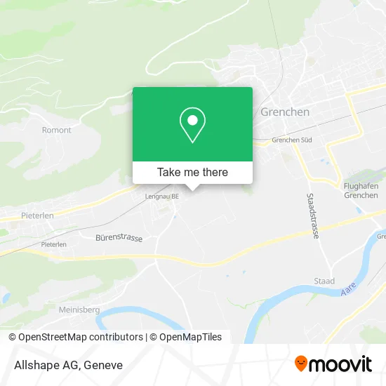 Allshape AG map
