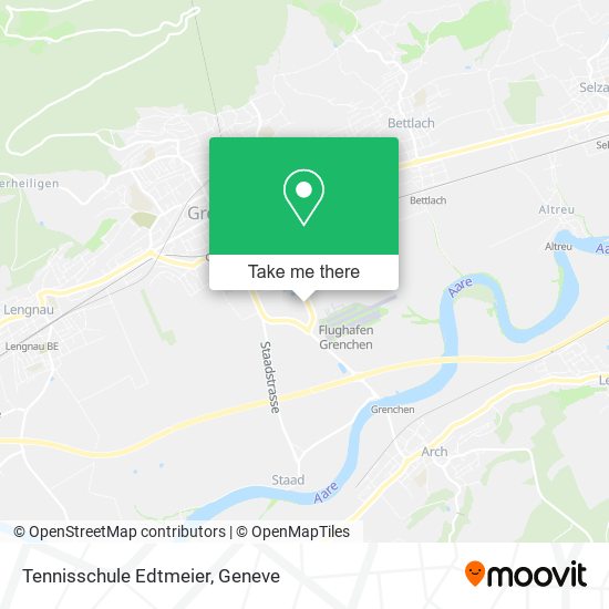 Tennisschule Edtmeier map