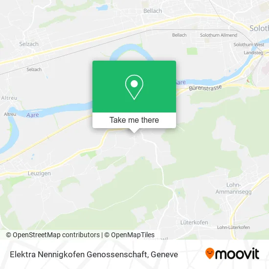 Elektra Nennigkofen Genossenschaft map