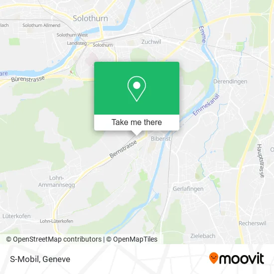 S-Mobil map