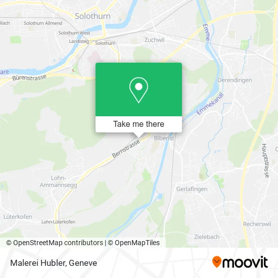 Malerei Hubler map