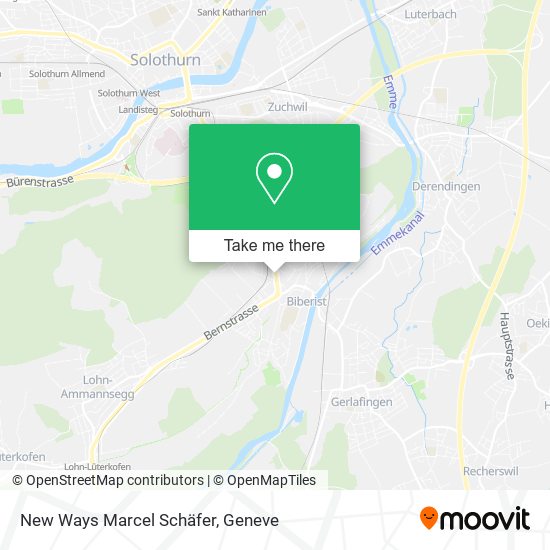 New Ways Marcel Schäfer map