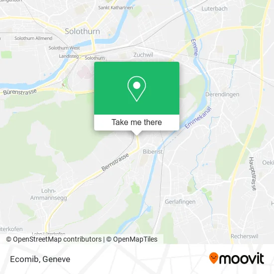 Ecomib map