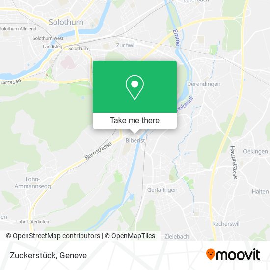 Zuckerstück map