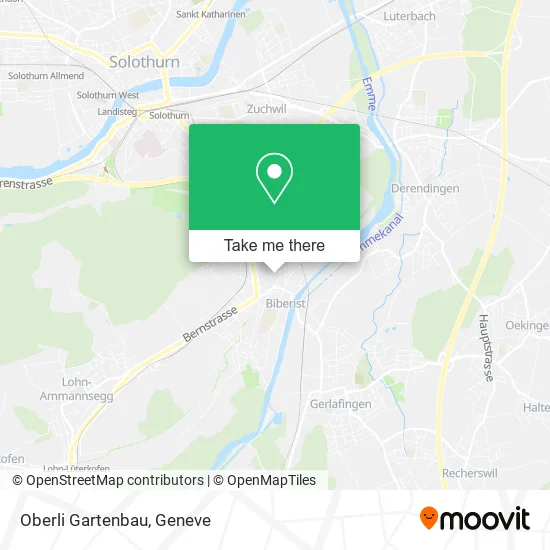 Oberli Gartenbau map