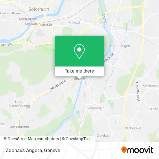 Zoohaus Angora map