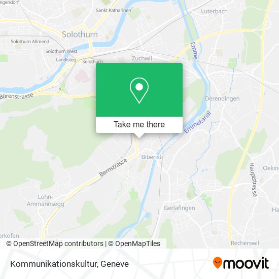 Kommunikationskultur map