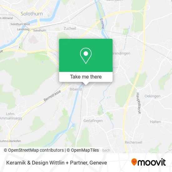 Keramik & Design Wittlin + Partner map