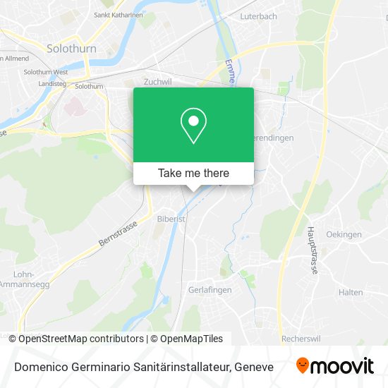 Domenico Germinario Sanitärinstallateur map