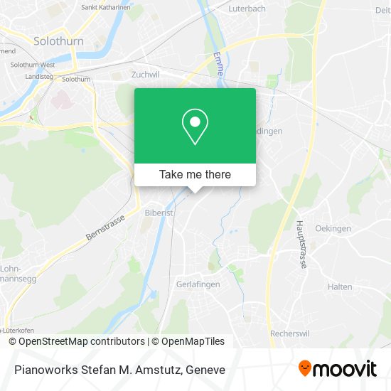 Pianoworks Stefan M. Amstutz map