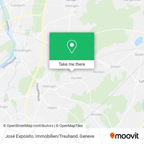 José Exposito, Immobilien / Treuhand map