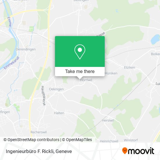 Ingenieurbüro F. Rickli map