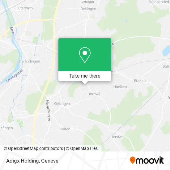 Adigx Holding map