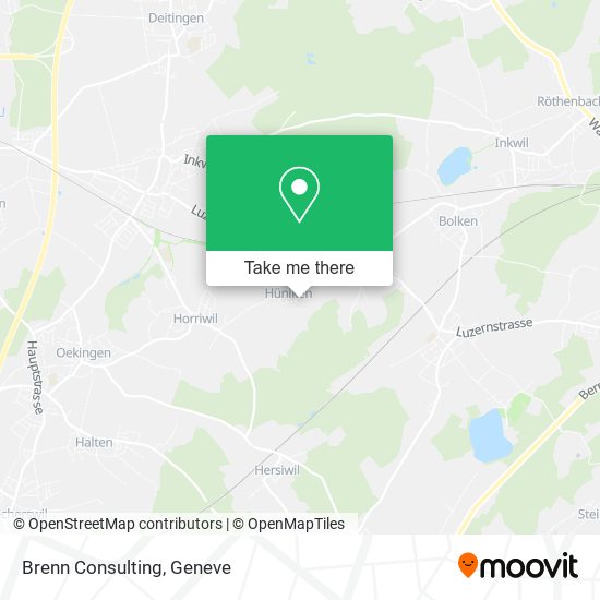 Brenn Consulting map