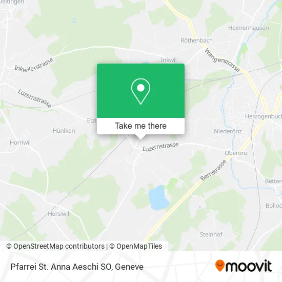 Pfarrei St. Anna Aeschi SO map