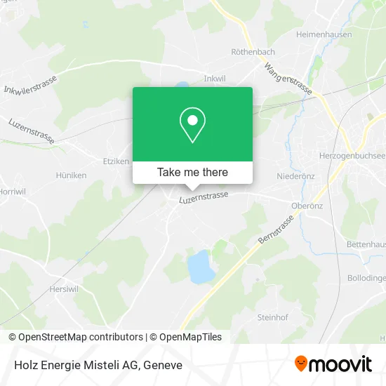 Holz Energie Misteli AG map