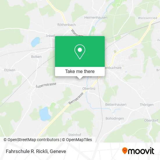 Fahrschule R. Rickli map