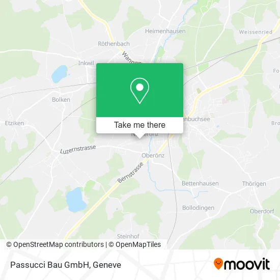 Passucci Bau GmbH map