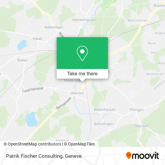 Patrik Fischer Consulting map