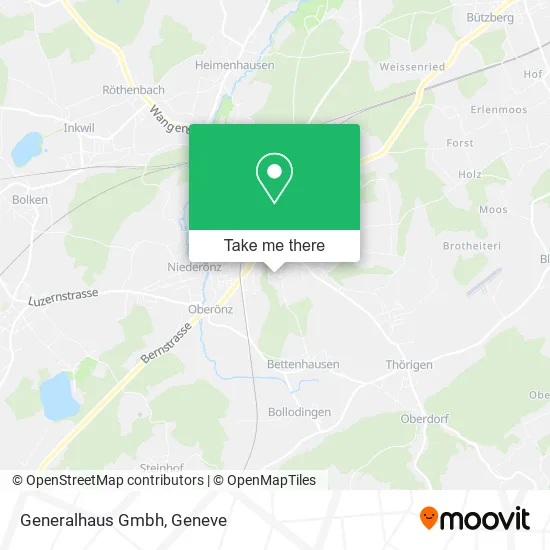 Generalhaus Gmbh map