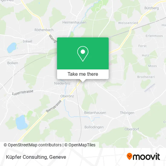 Küpfer Consulting map